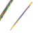Pencil multicolored, sharpened
