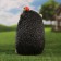 Garden figure "Hedgehog with pansies" 28x18x20cm