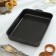 Bad “Russian cuisine Lenon”, 27 × 35 cm, h = 6 cm, anti -stick coating, silver color