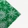 Film packaging holography "Snowflakes drive a round dance", 100 x 70 cm, New Year