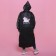 Rawnacer adult cloak "Rain and miracles", size 42-48, 60 x 110 cm, black color