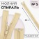 Lightning "Spiral", No. 5, connective, castle machine, 40 cm, beige color