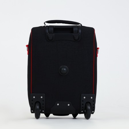Small 16 suitcase, a lightning department, an outer pocket, black color-3