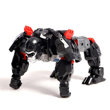 Gorilla robot, with metal elements, is transformed-4