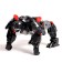 Gorilla robot, with metal elements, is transformed
