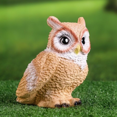 Garden figure "Small owl" 10x10x15cm-3