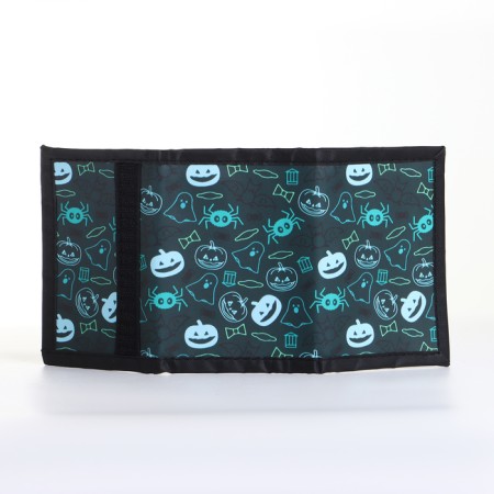 Children's wallet on Velcro "chosen", the color is dark green-3