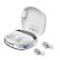 Wireless headphones Baseus WM01 Plus, TWS, vacuum, BT5.0, 40/800 mAh, microphone, white