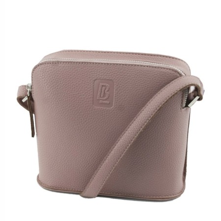 Women's bag (B2814-09141) genuine leather, pink, 19x4.5x17 cm