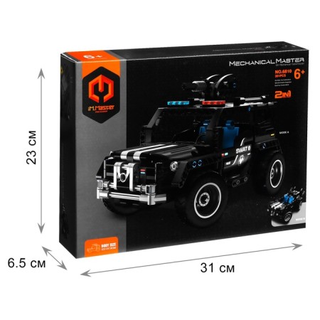 Designer Techno "Jeep Special Forces", 2 assembly options, 391 details-4