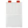 A4 documents container, Istanm with red latches, transparent