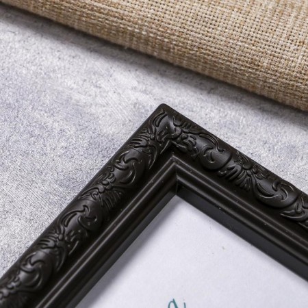 Photo frame plastic L-2 15x21 cm Wenge (plastic screen)-1
