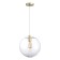 STL LUCE Sus. SL1056.233.01. Noor. 1x60 W, E27, 35x35x33 cm, gold color