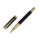 Handle Gift Roller, in the leatherette case, the case is black, gold