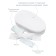 Amarobaby Premium Form mattress, for positioning with memory effect, 74x42x14 cm
