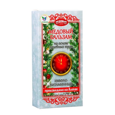 New Year's honey balm Altai Immino-vitamin, 250 ml-1