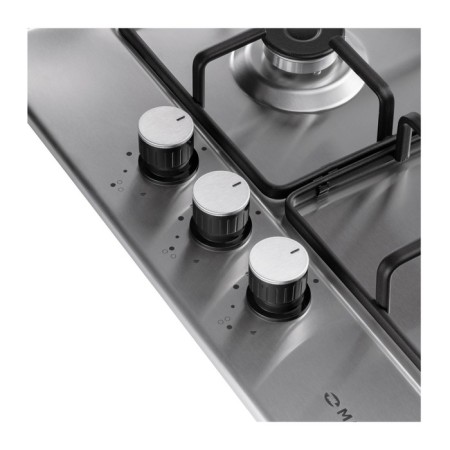 Hlect surface Maunfeld EGHS.43.3sts-SES/G, gas, 3 burners, silver-8