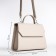 Women's bag Textura, messenger, medium size, beige color