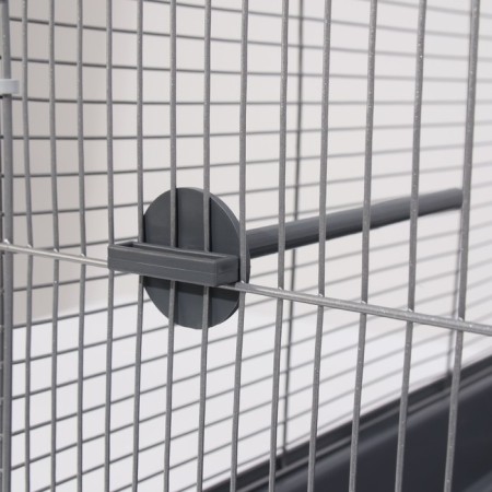 Birds Cage "Pigzon" No. 104-B, collapsible, 2 sections, 58 x 40 x 88cm, gray-15