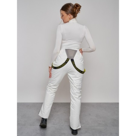 Semi -combinezone ski insulated female winter, size 50, white color-14