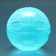 A ball for rodents 12 cm, blue