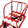 Sled "Timka 3k Universal", with red mittens
