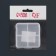 Organizer for decor, 4 sections, 6.7 × 6.7 × 2.3 cm, the color is transparent