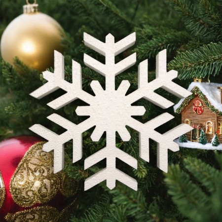 Form of foam "Snowflake" 29 x 29 x 3 cm-3
