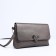 Bag-clate on magnet, long belt, bronze color