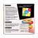 Board game for speed "finger up", cards, plastic rings, 1-6 players, 3+