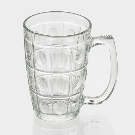 Glass mug for beer "Winning", 350 ml-2