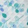 Cover to eucalyptus 150x210cm, b/s blue, calico 120g/m, hl 100%