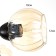 Svetogor chandelier "Form" 6x60W E27 Black 81x81x39cm