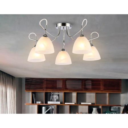 Ceiling chandelier Ambrella Light, Traditional, TR3042, 5HE27, Color Chrome-2