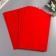 Soft felt 1 mm "red" set 10 sheets format A4