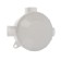 Distributive box Luazon Lighting, 70x35 mm, IP42, three -rod, for the rein, installation
