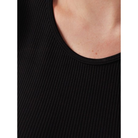 Female body in a rubber with a long sleeve Body Manica Lunga Rib, size 46, black color-4