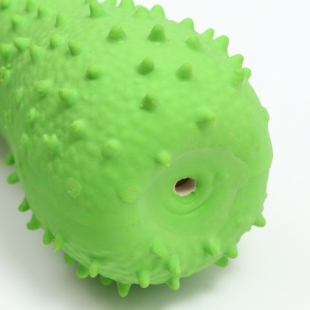 BOOVE BOOSE for dogs from latex "bone", 12 cm, green-3