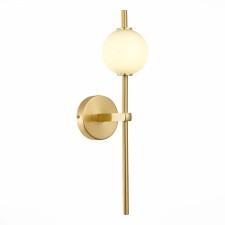 Бра St Luce. SL1508.201.01. Rialto. 1х5 Вт, G9, 4000K, 16х43 см, цвет золотистый