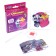 Diamond mosaic sticker for children "Bear", 10 x 10 cm. Set for creativity