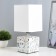 Safari table lamp E27 40W white-gray 12.5x12.5x29 cm Risalux