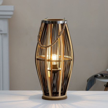 Jaya desktop lamp E27 15W black 25x25x53 cm Risalux-1