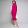 Women's costume (jumper/skirt), fuchsia color, one size (46-50)
