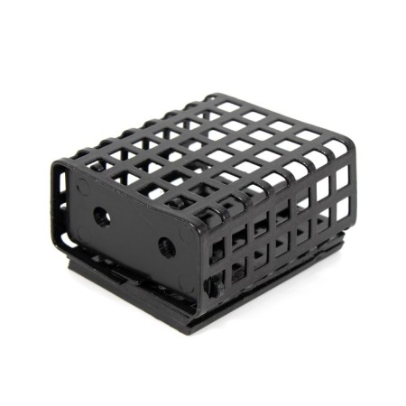 Feeding feeder Yaman rectangular 100 g, metal, removable plastic bottom, packaging 10 pcs. 10694-3