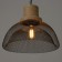 Bayerlux raben chandelier 1he27 Black 44x44x60cm