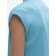 T -shirt for boys, height 134 cm, azure color