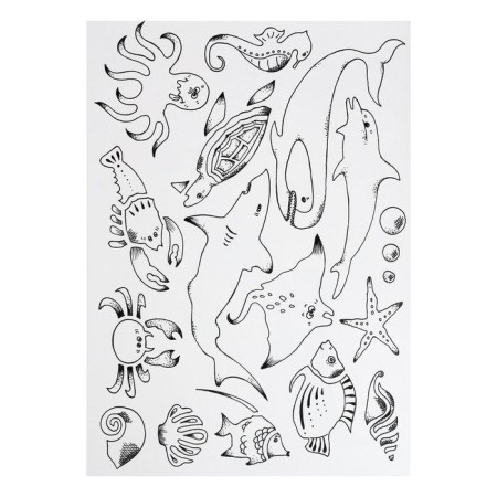 Stencil Koh-I-Noor 9820/03, "Ocean"-4