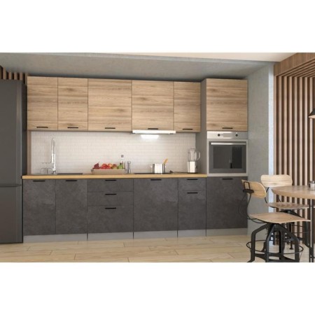 Cabinet hinged loft 300x300x720 Rustik Natural-1