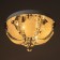 Chandelier 5955/400 CR chrome 4x40W E14 LED-RGB PDU 40x40x21cm