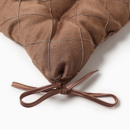 Siddle Romb 40x40x4cm Colorine Chocolate Chocolate Jacquard PA100%-3